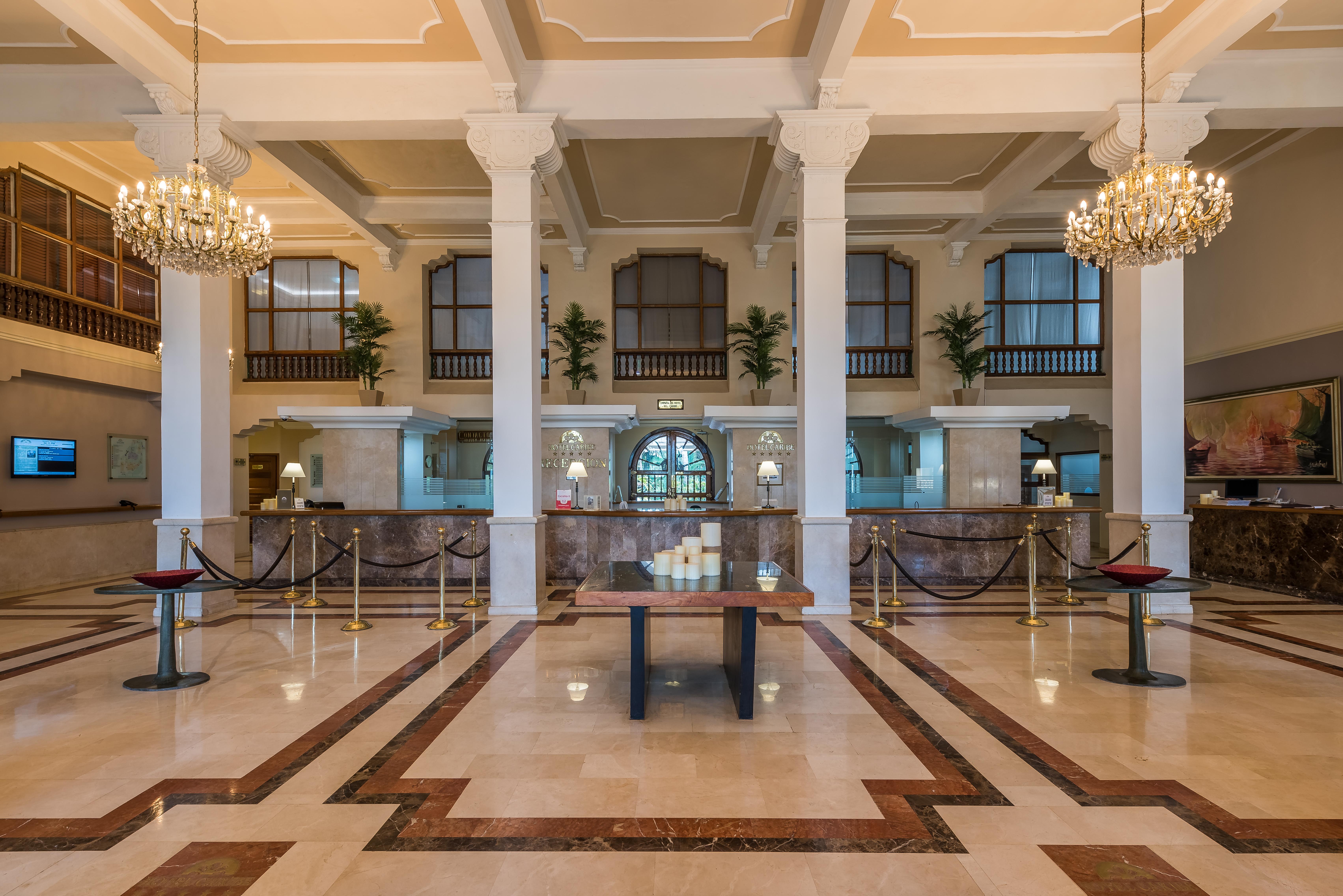 Hotel Caribe By Faranda Grand, A Member Of Radisson Individuals Cartagena Kültér fotó Lobby